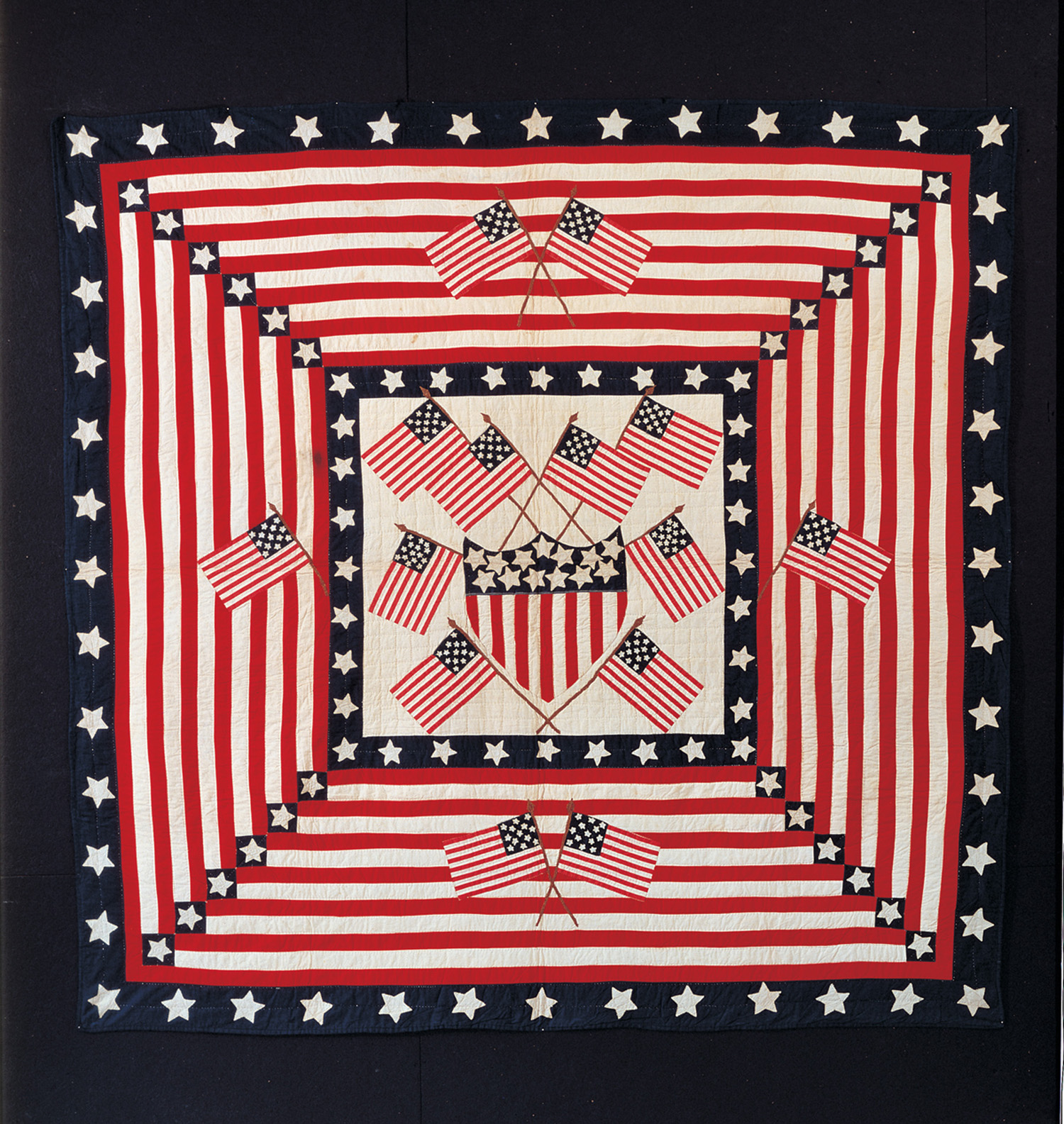 American Quilts as Art as Well as Documents of History America Comes