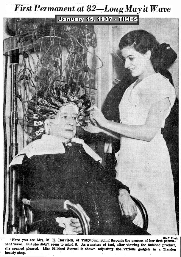 electric permanent wave machine