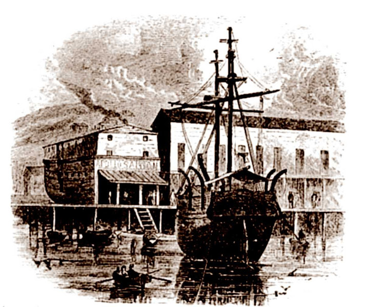 28 SF Docks 1850s
