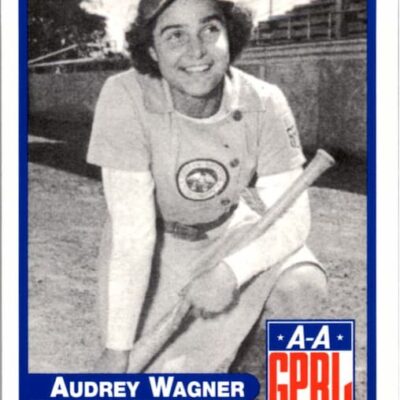 baseball card for Audrey Wagner