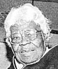 Bessie Blount--a photo from when she was very old