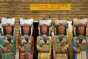 cigar store Indians