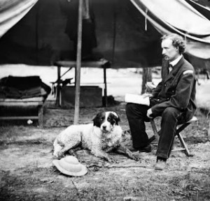 Custer and dog