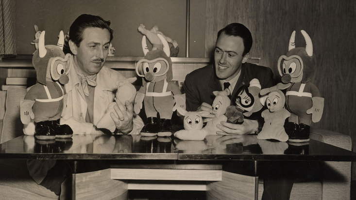 Roald Dahl and Walt Disney