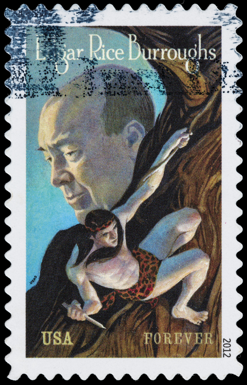 Edgar Rice Burroughs istock stamp