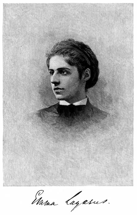 sketchi of Emma Lazarus, poet. istockphoto.com