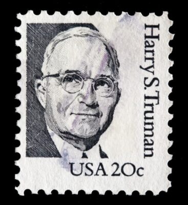 postage stamp of Harry Truman