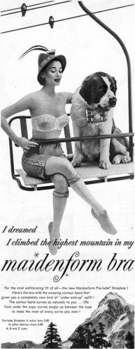 Maidenform Etude AA Bra Ad Photograph by Underwood Archives - Pixels