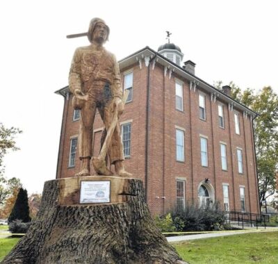 Johnny Appleseed statue