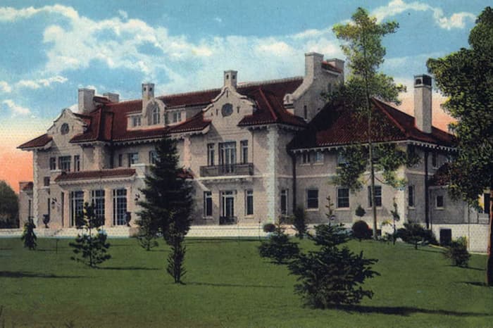 This is a postcard of Bailey's beloved home in Mount Vernon. 