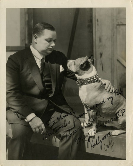 Roscoe (Fatty) Arbuckle's Dog, Luke - America Comes Alive