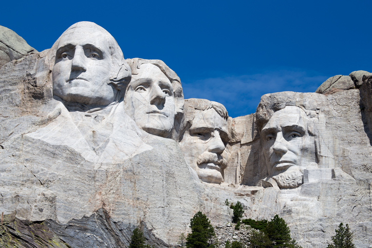 The Original Founding Fathers Mount Rushmore Native American -  Denmark