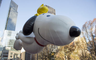 The Balloons in Macy's Thanksgiving Day Parade