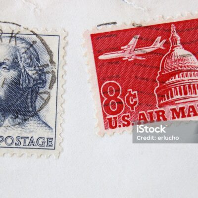 airmail stamp