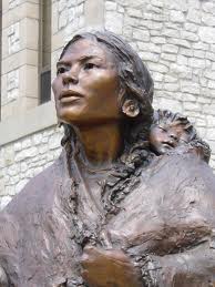 Sacagawea statue