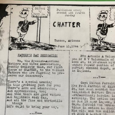 Hispanic Women write Newsletter