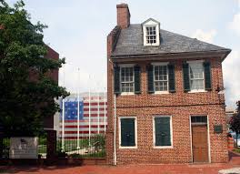 Mary Pickersgill house now a museum known as the "Flag House"