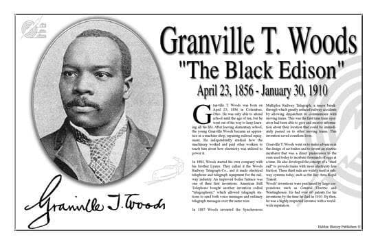 The New York Metro Transit Authority created a commemorative "Metro Card" that gave Granville Woods's biography. It was distributed in 2004.