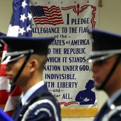 Writing the Pledge of Allegiance