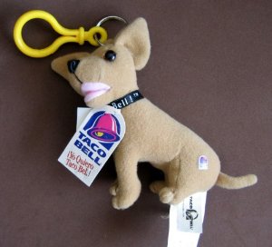 Taco Bell Chihuahua Says Happy New Year Amigos New Sealed Plastic Ages 3 Gidget 