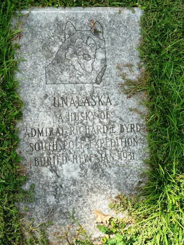 the second gravestone for Unalaska