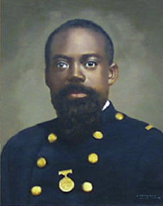 photo of Sgt. William Carney, member of the 54th Infantry of Massachusetts