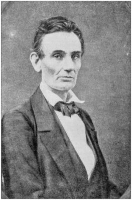 Photograph of Abraham Lincoln before he grew his beard. istockphoto